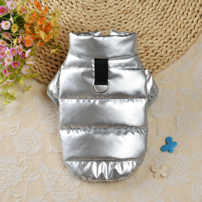 Two-Legged Down Cotton Vest for Dogs