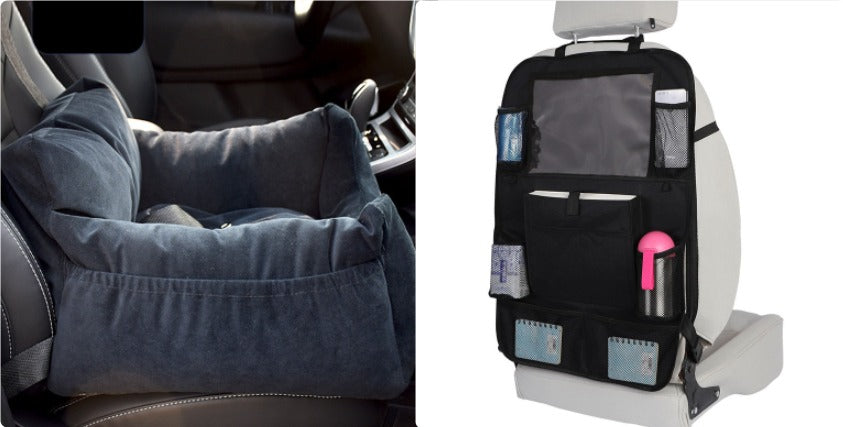 Pet Car Seat Bed for Dogs & Cats