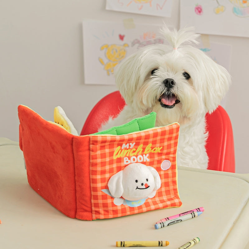 Dog Sniffing Mat and Soft Book Puzzle Toy Set