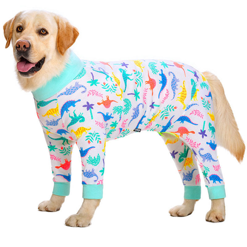 Golden Labrador Dog Hair Removal Joint Protection Suit