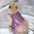 Cute Fish Scale Skirt for Dogs - Summer Apparel