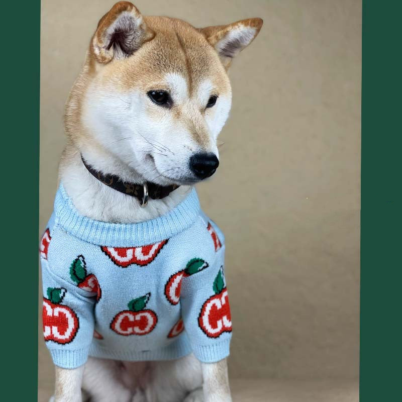 Thick Knit Sweater for Dogs - Autumn and Winter Wear