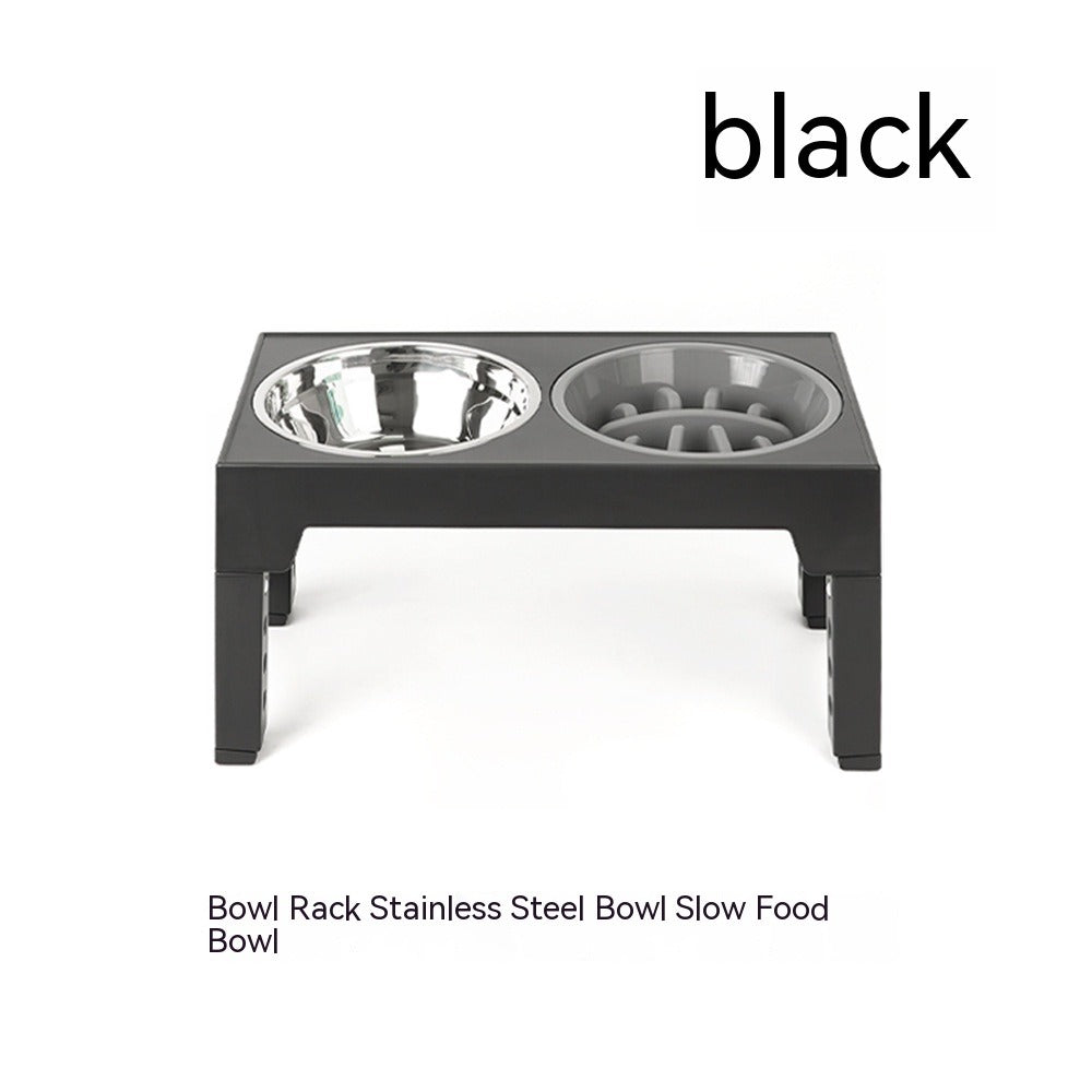 Adjustable Elevated Dog Bowl Feeder