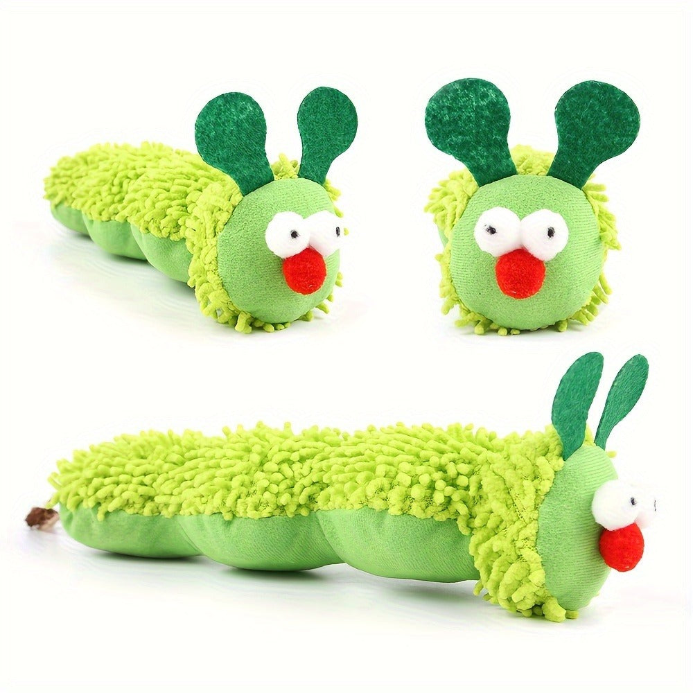Interactive Plush Cat Toy Pillow