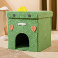 Foldable Four Seasons Semi-Enclosed Pet Stool