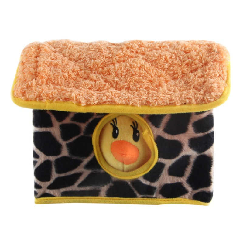 Pet Tooth Grinding Toys - Hide-and-Seek Yellow Chick
