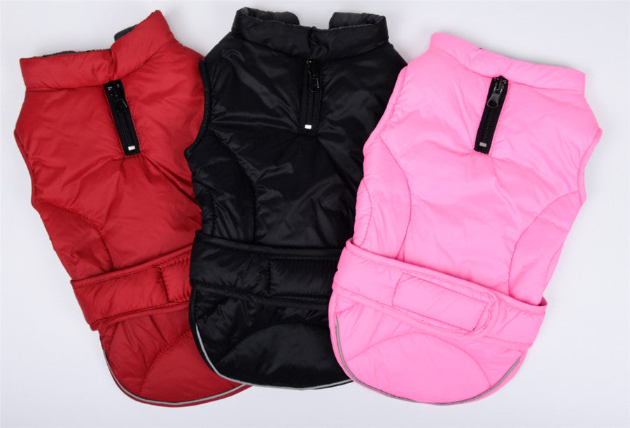 Waterproof Reflective Dog Cotton Jacket for Pets