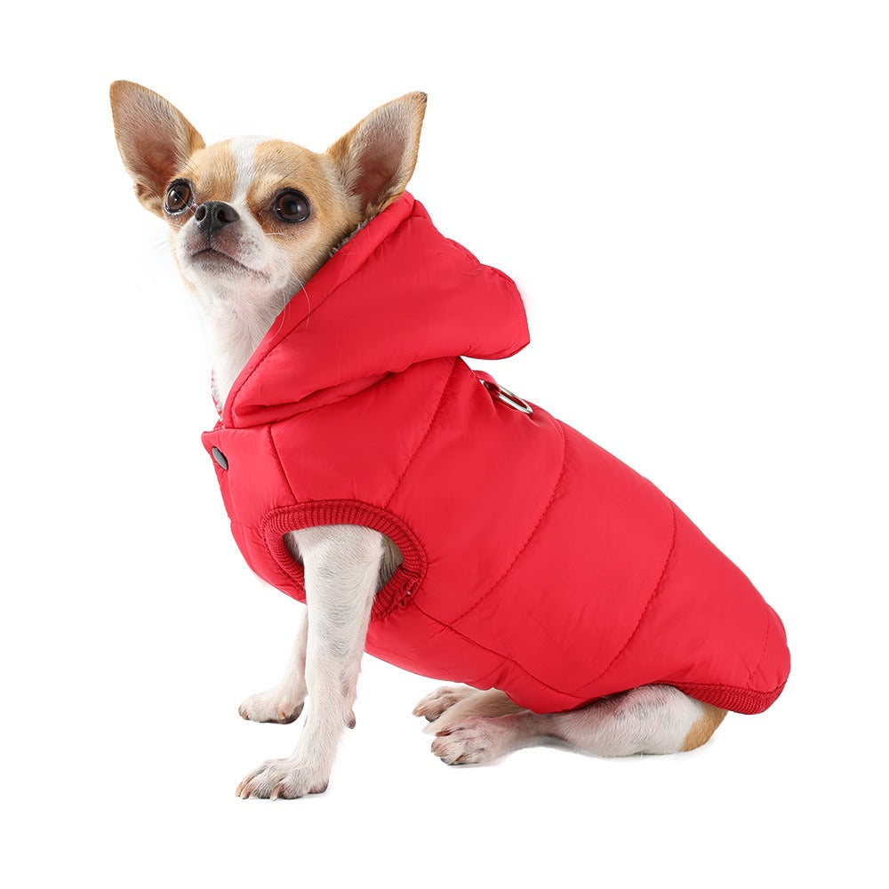 Pet Clothes Warm Thickened Small & Medium Coats & Hats