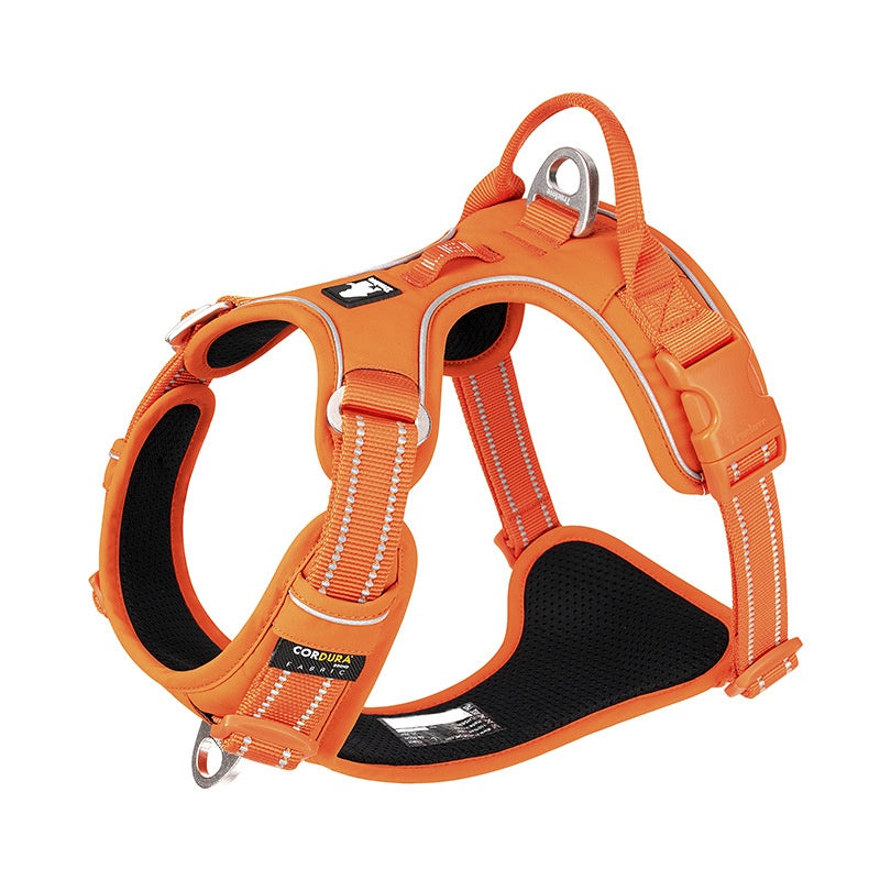 Reflective Dog Harness with Hand Holding Rope