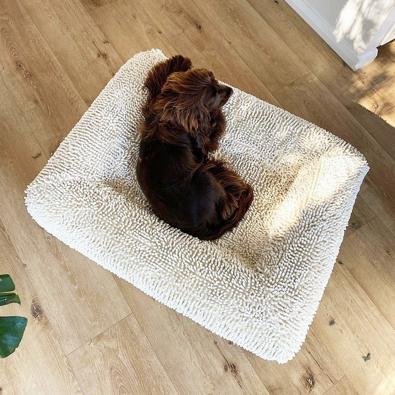 All-season Plush Dog Sofa Bed - Removable & Washable