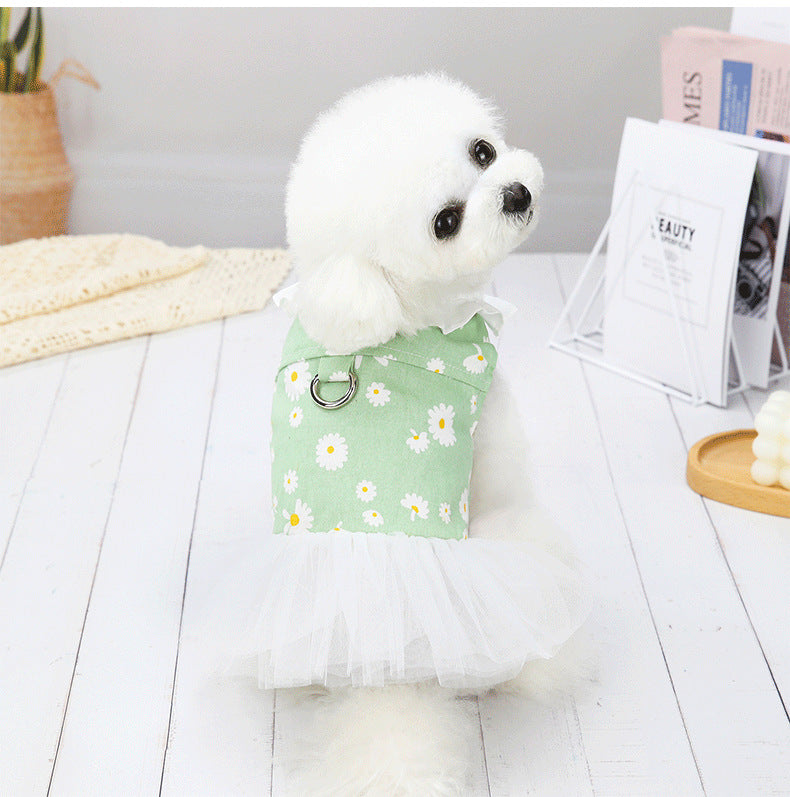 Cute Princess Dress for Small Bichon Dogs