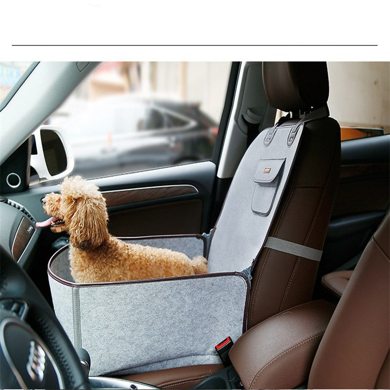 2-in-1 Car Mattress for Pets and Safety Seat Cover