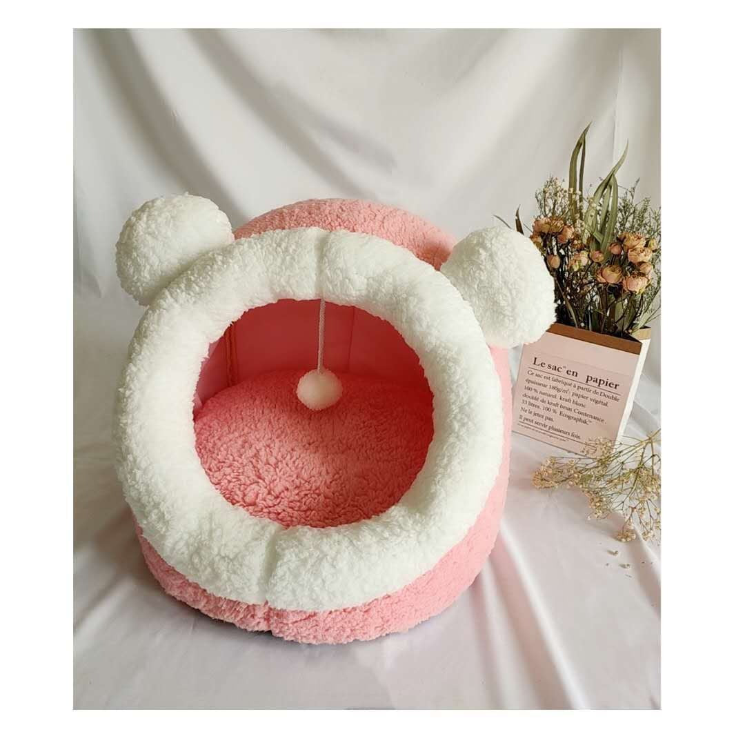 Winter Velvet Pet Cat House