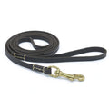 Handmade Genuine Leather Dog Leash - Durable & Soft
