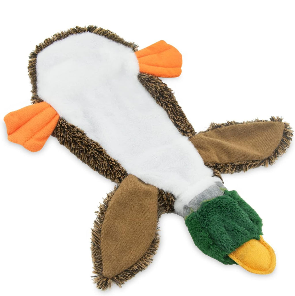 Stuffless Squeaky Dog Toy – Wild Duck