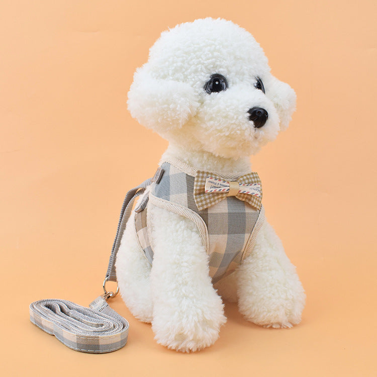 Dog Chest Strap and Cat Leash Combo
