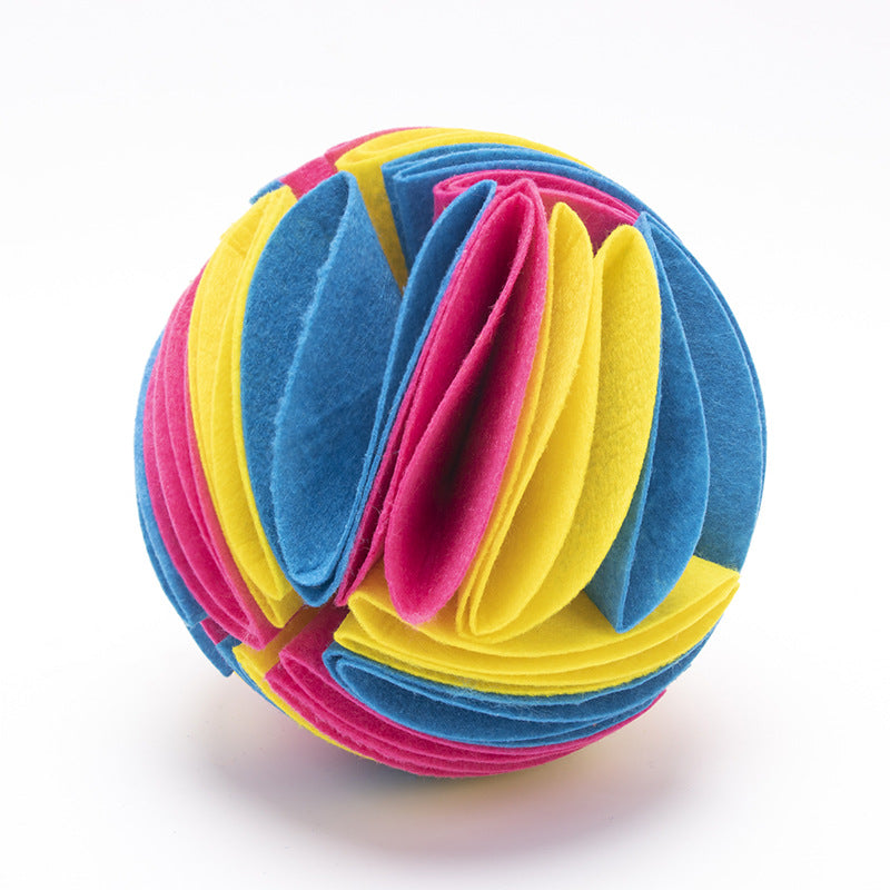 Felt Cloth Sniffing Ball for Dogs
