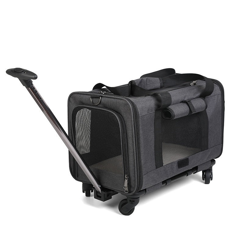 Large-Capacity Pet Trolley Carrier