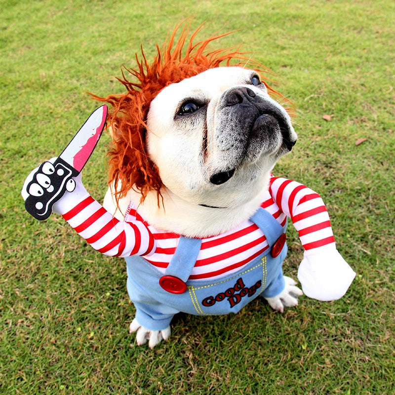 Halloween Adjustable Dog Costume Set