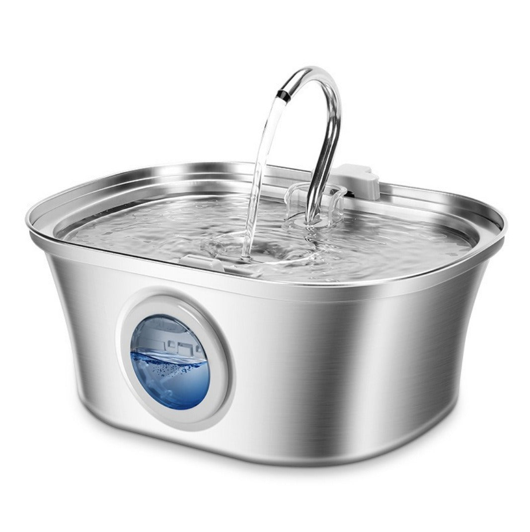 Stainless Steel Pet Water Dispenser Large Capacity