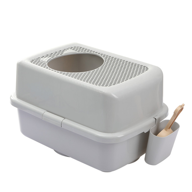 Extra Large Enclosed Cat Litter Box and Toilet
