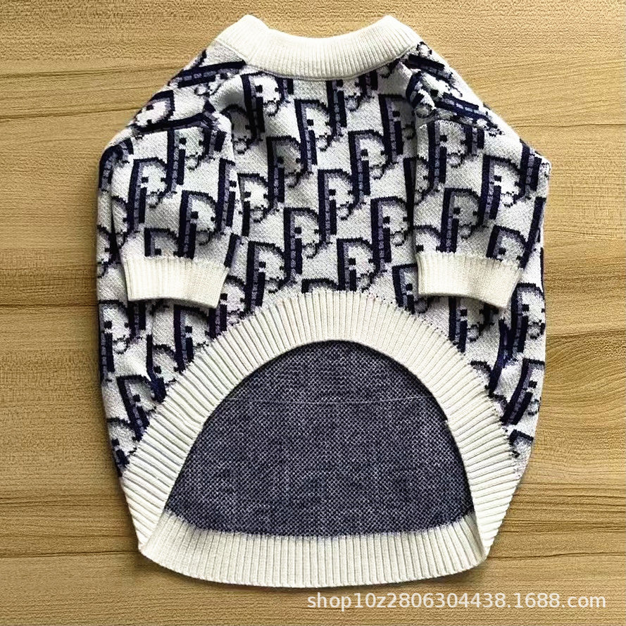 2022 New Knitted Pet Sweater for Dogs and Cats