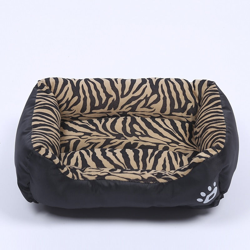 Fleece-lined Pet Cushion Mat