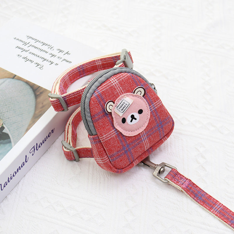 Dog Vest-Style Traction Rope Chest Strap for Safety