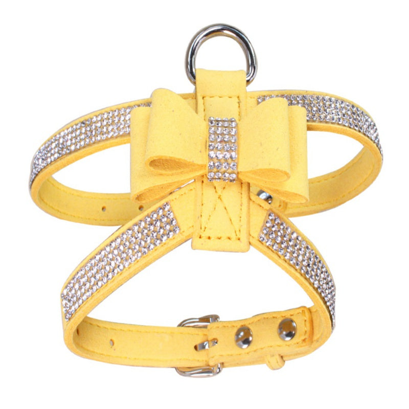 Rhinestone Embellished Shiny Chest