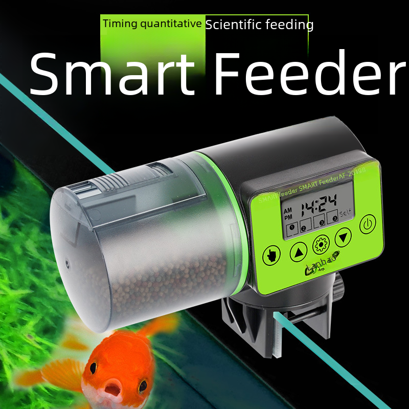 Smart Automatic Fish Feeder for Aquariums (Large Capacity)