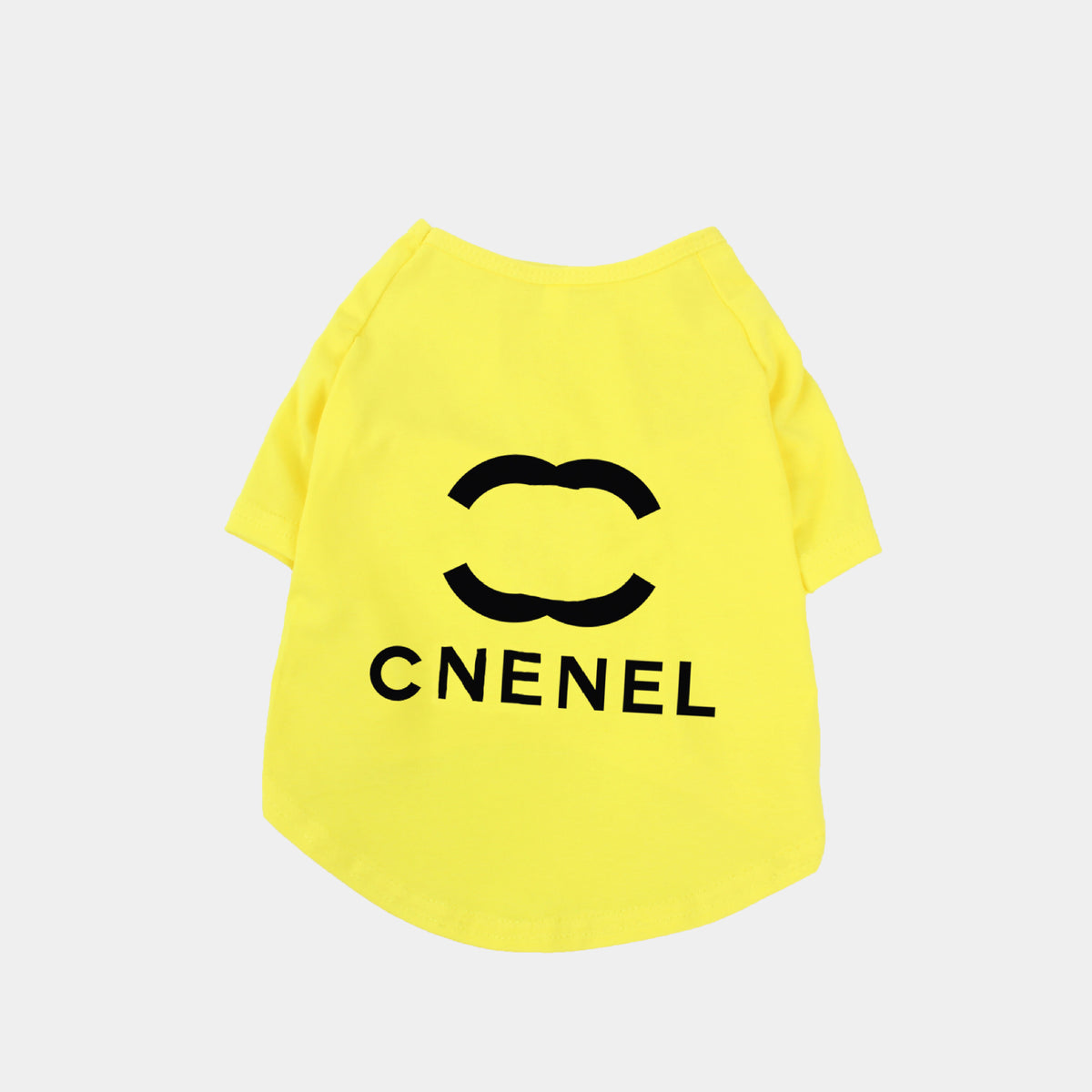 Spring Summer Cotton Stretch Pet Letter T-Shirt