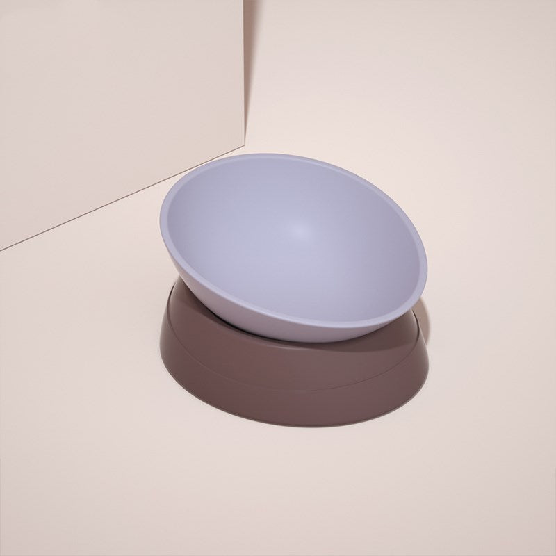 Cat and Dog Bowls with Anti-Spill Double Design