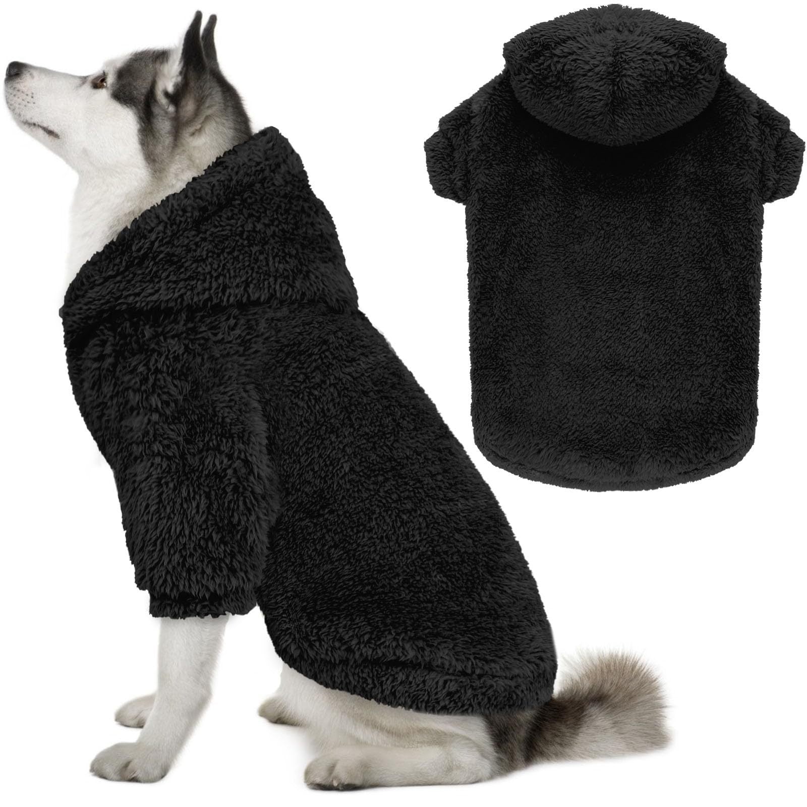 Dog Flannel Bathrobe