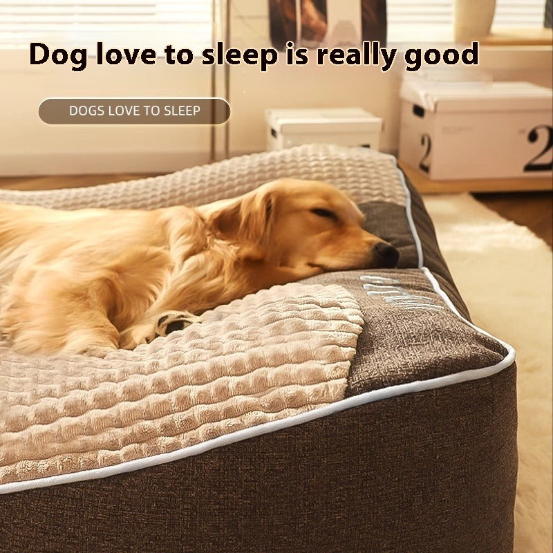 Large Orthopedic Dog Bed Sofa - Four Seasons