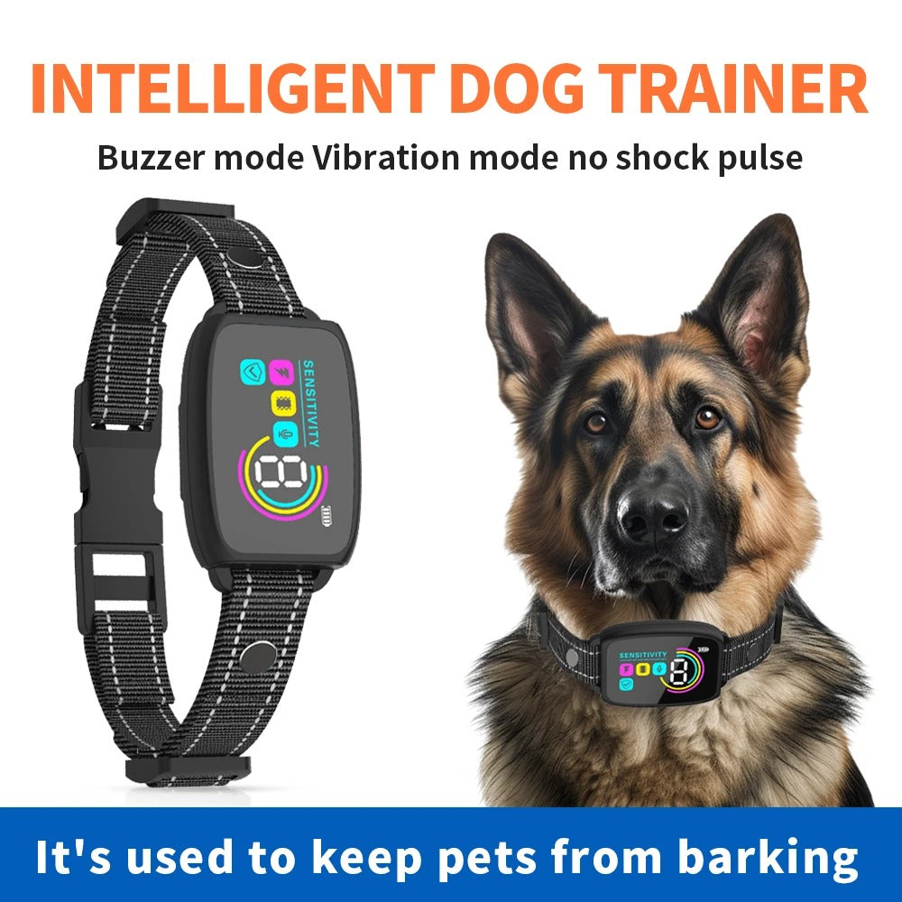 Smart Anti-Barking Rechargeable Dog Collar