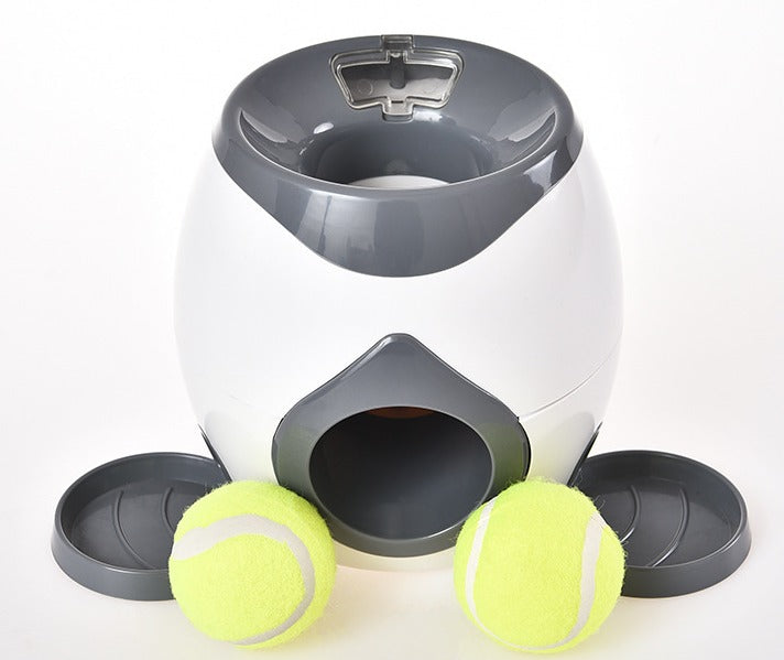 Interactive Pet Tennis Ball Feeder