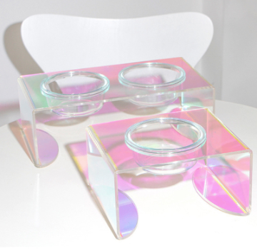 Acrylic Dazzling Bowl for Small Dogs
