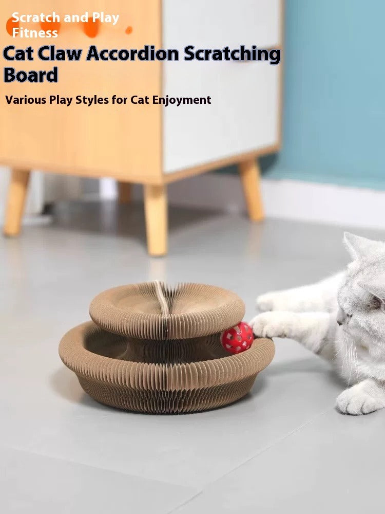 Foldable Cat Scratcher Toy