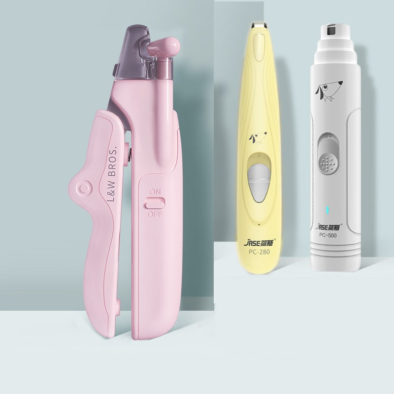 Pet Nail Clippers with LED Light
