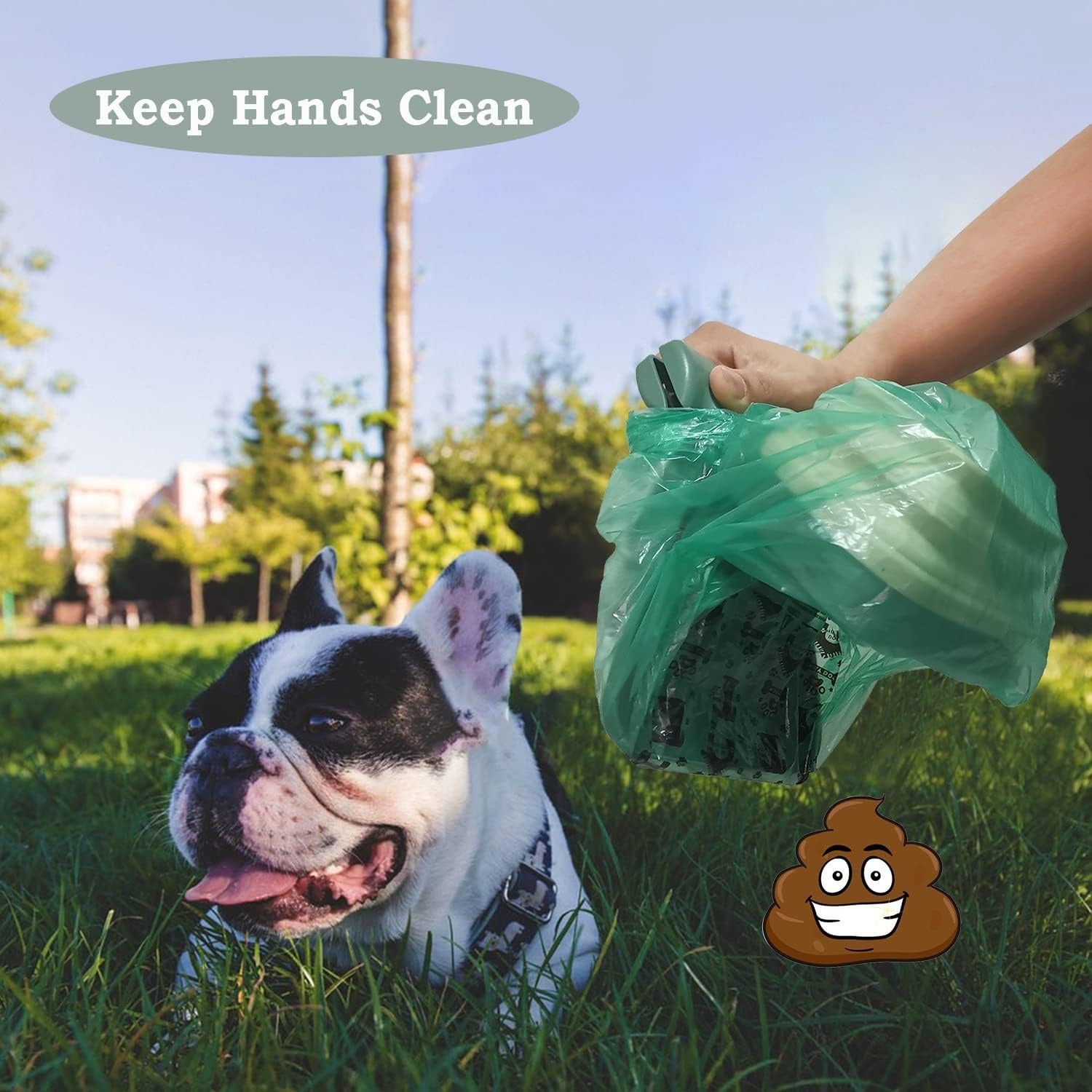 Portable Pooper Scooper with Waste Bag Dispenser