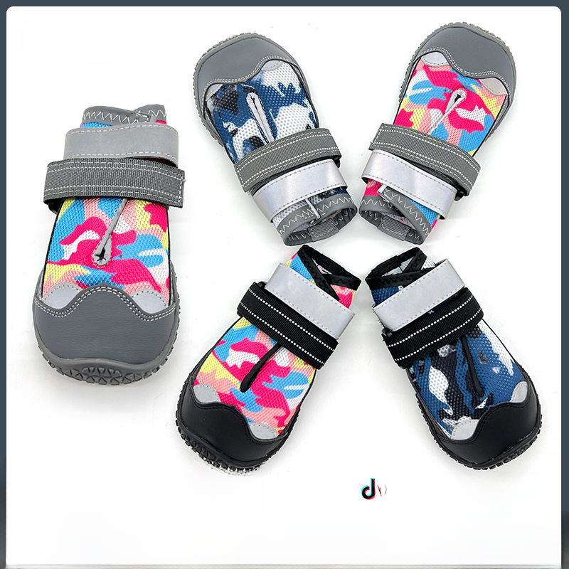 Breathable Dog Shoes for All Seasons - Golden Retriever & German Shepherd
