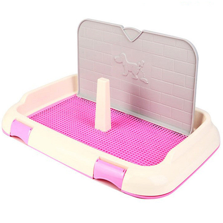 Pet Toilet with Wall Urinal for Dogs