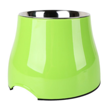Pet Feeding Bowl with Anti-Slip Design and Neck Guard