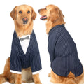 Striped Bowtie Dog Suit and Outfit