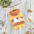 Honeycomb Bee Vest for Pets - Autumn/Winter Wear (One Piece)