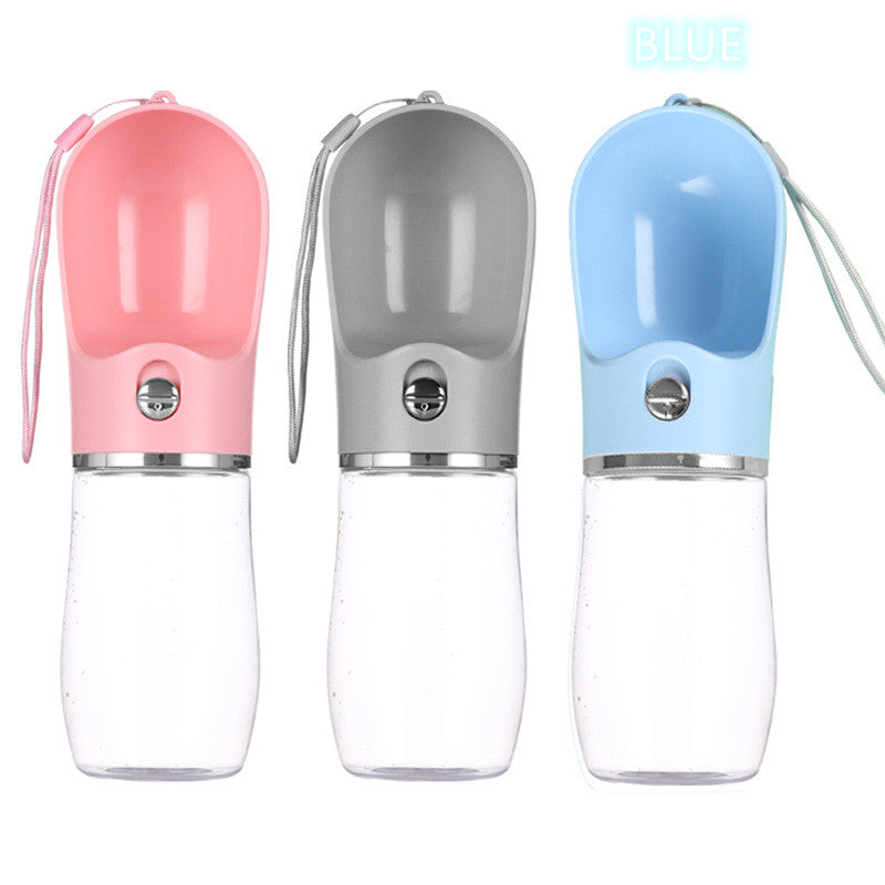 Portable Plastic Pet Water Cup for Outdoor Travel