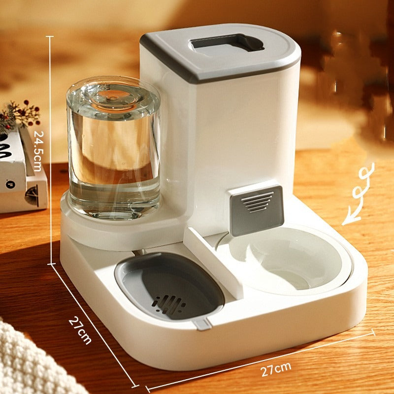 Large Capacity Pet Water Dispenser with Wet and Dry Separation