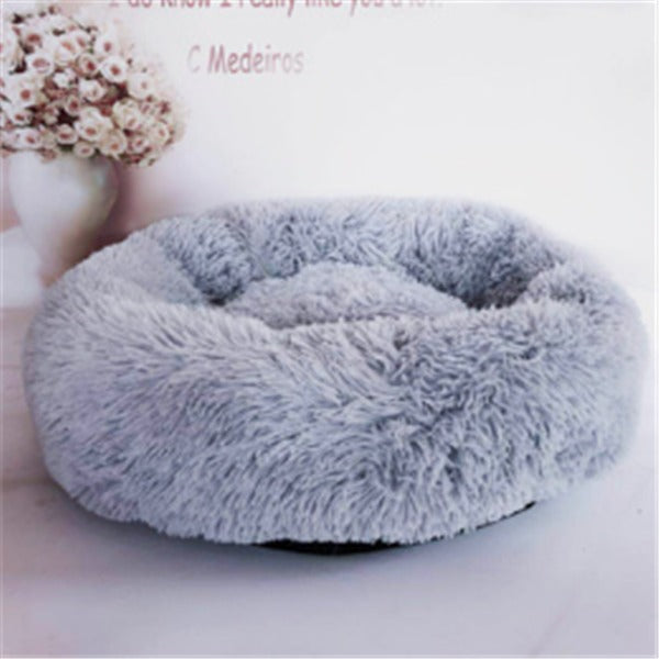 Round Plush Cat and Dog Bed - view 43