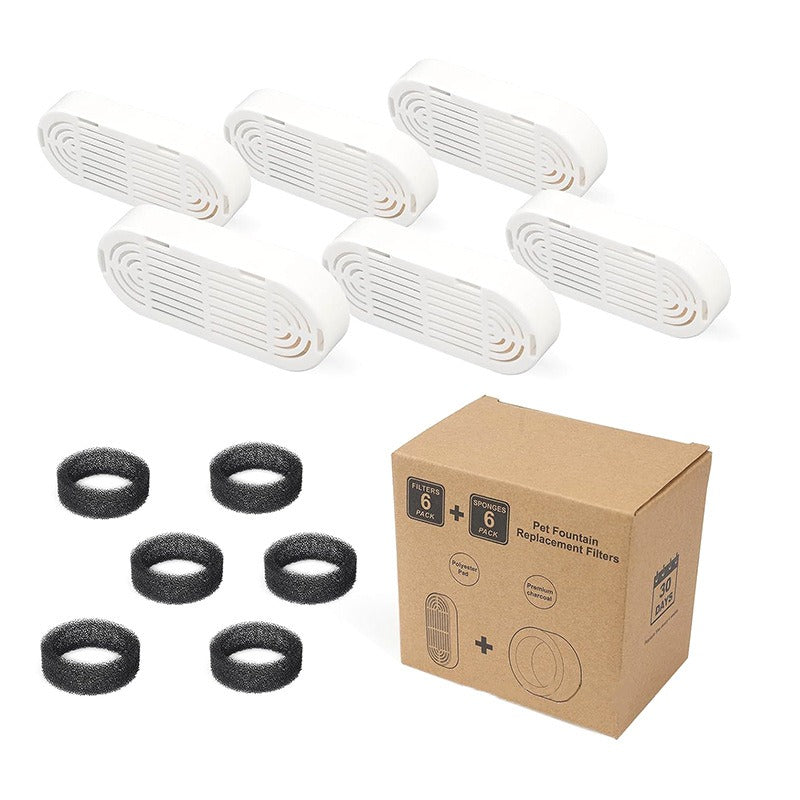 Pet Water Fountain Filters Large Capacity