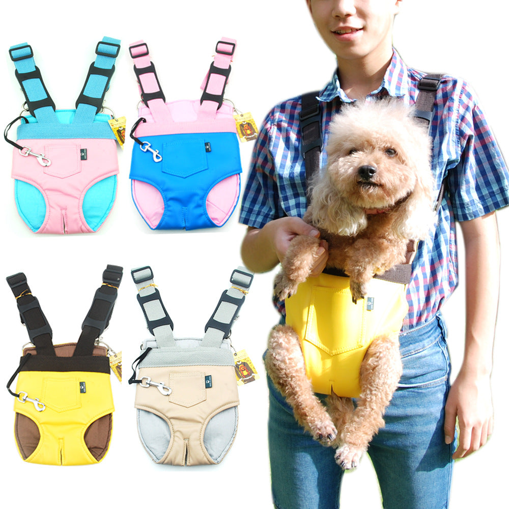Adjustable Pet Chest Bag for Outdoor Travel